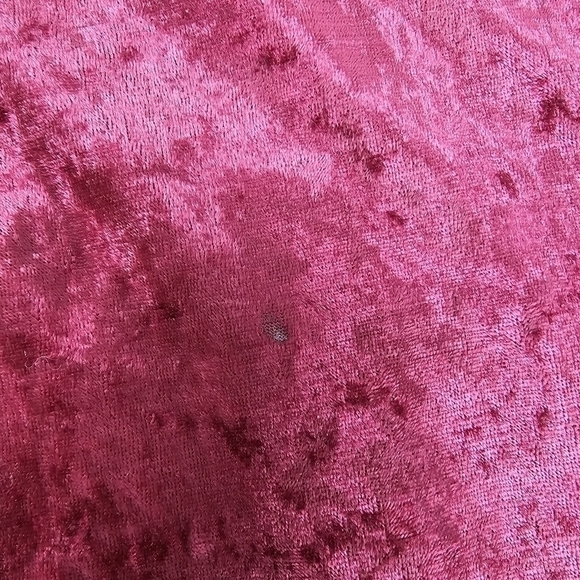 Vintage Rue St Paul Crushed Velvet Long Sleeved Dress - Picture 9 of 10